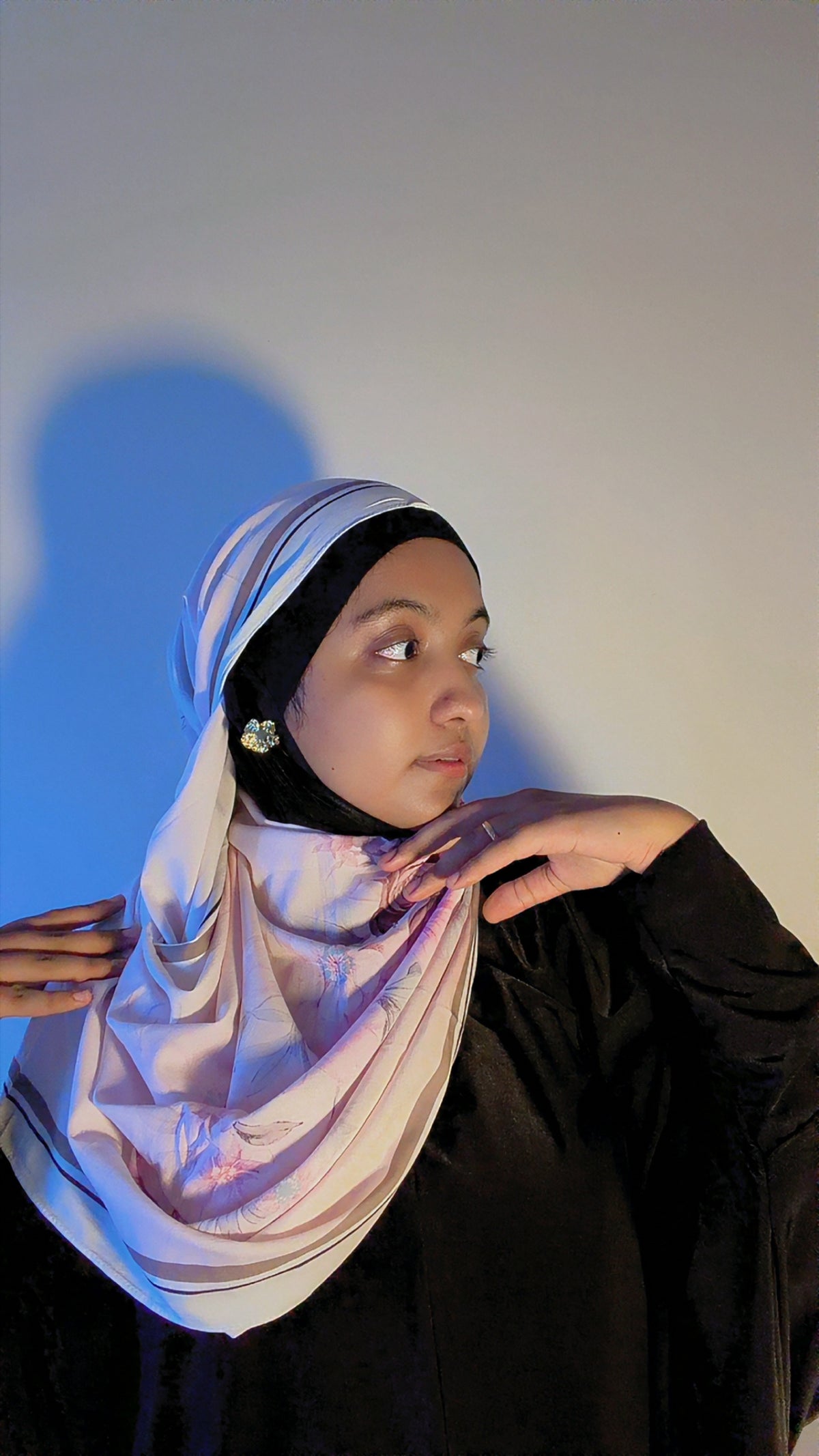 Turkish 3D Floral Print Hijab | Imported Printed Hijab – Sahbibaah Studio
