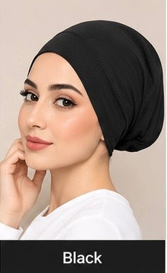 Premium Cotton Hijab Tube Cap | Soft & Breathable Underscarf – Sahbibaah Studio