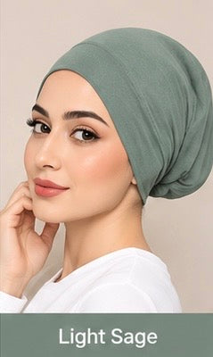 Premium Cotton Hijab Tube Cap | Soft & Breathable Underscarf – Sahbibaah Studio