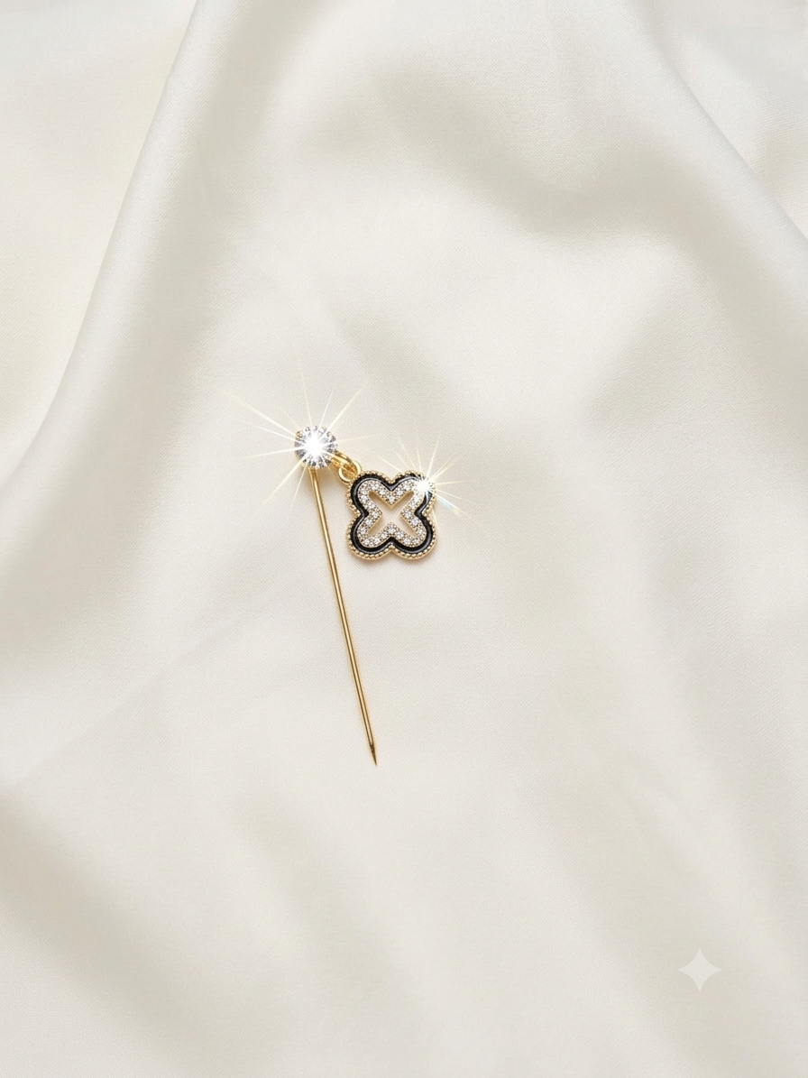 Luxury Hijab Pins Collection | Elegant Decorative Hijab Pins – Sahbibaah Studio